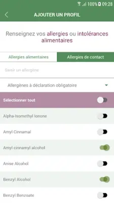 Allergobox android App screenshot 5